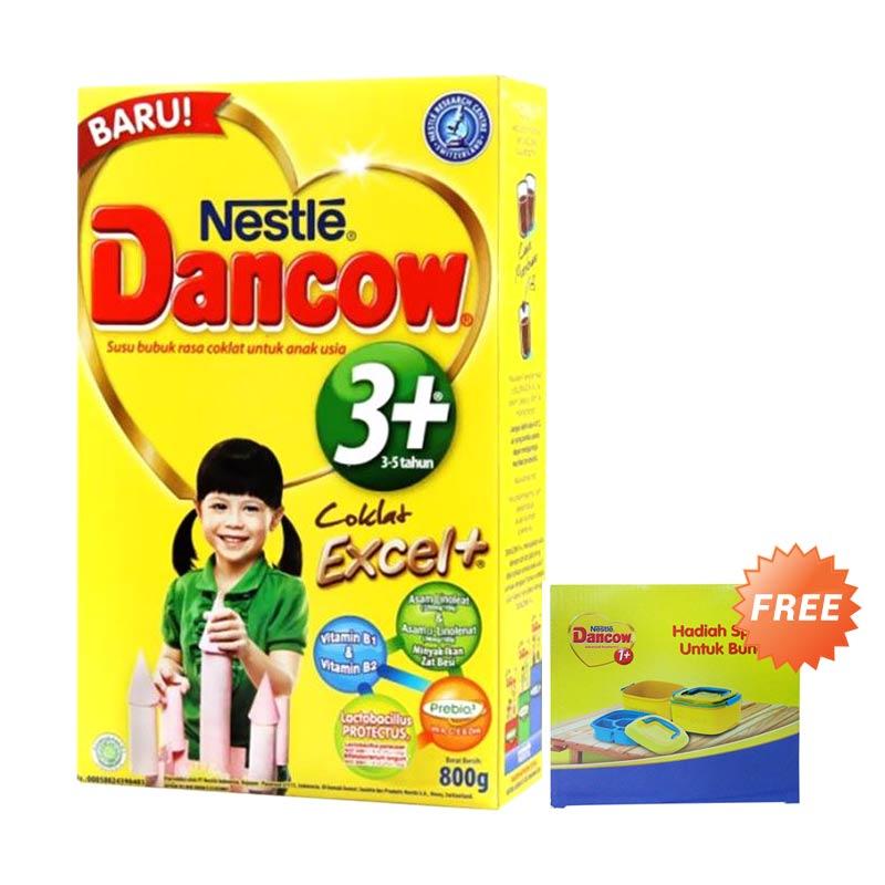 Jual Buy 1 - Dancow Coklat 3+ Susu Formula [800 g] + Free