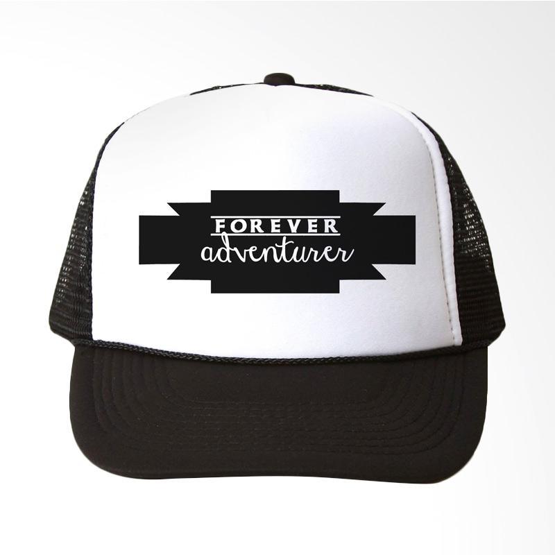 jual jersiclothing mesh trucker forever adventurer topi black white harga kualitas jual jersiclothing mesh trucker forever adventurer topi black white harga kualitas