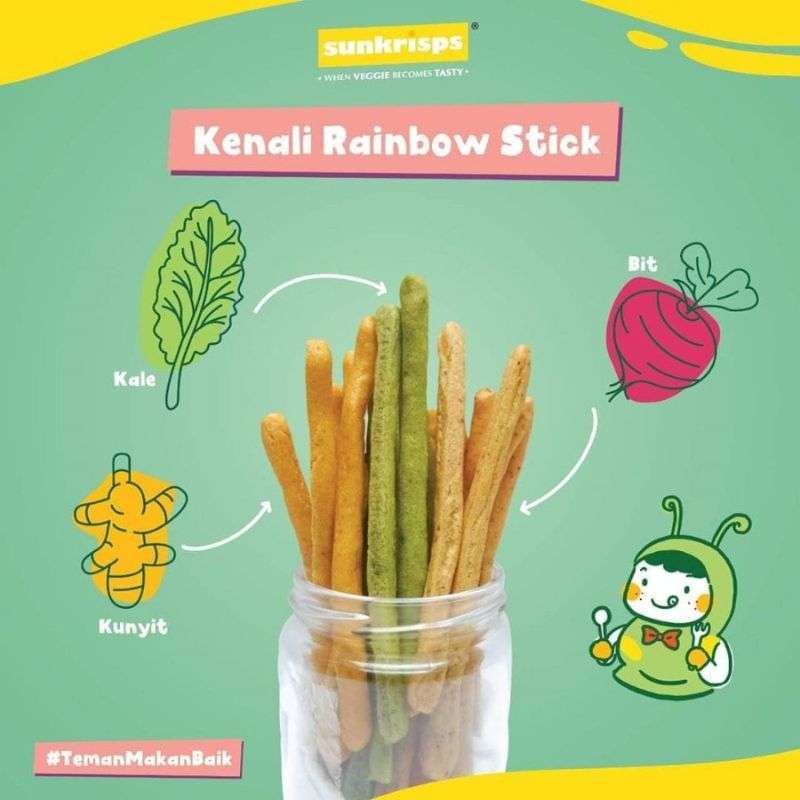 Promo Sunkrisps Rainbow Stick - Original Diskon 11% di Seller A to Z ...