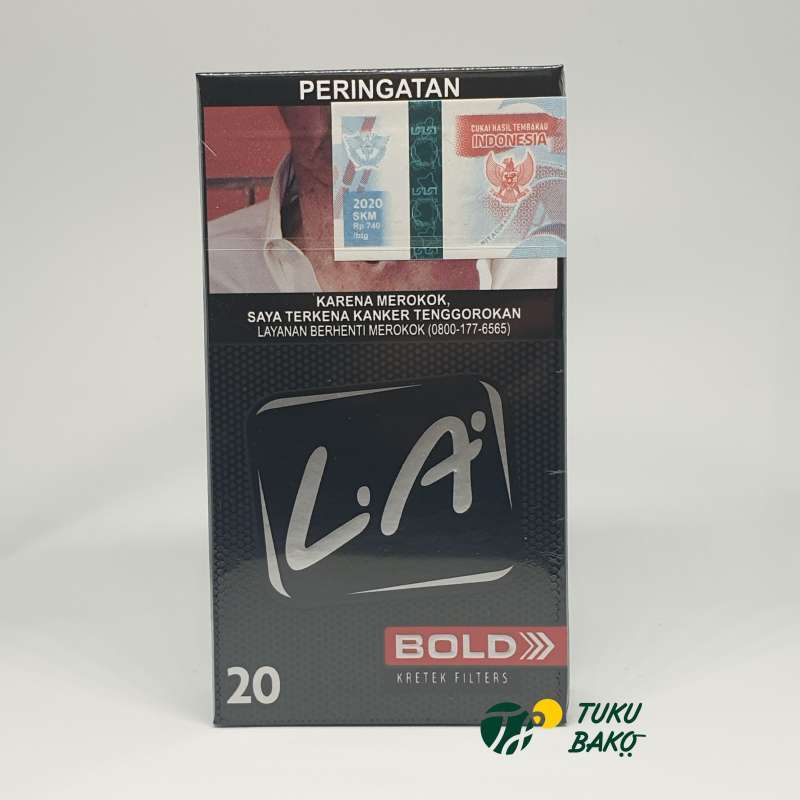 Jual Rokok LA Bold 20 (10 Bungkus-Slop) di Seller Tuku Bako - Kab