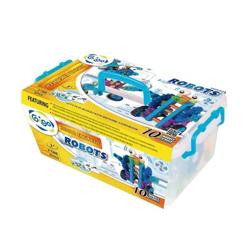 Jual Gigo Junior Engineering Robots Mainan Anak [53 Pcs