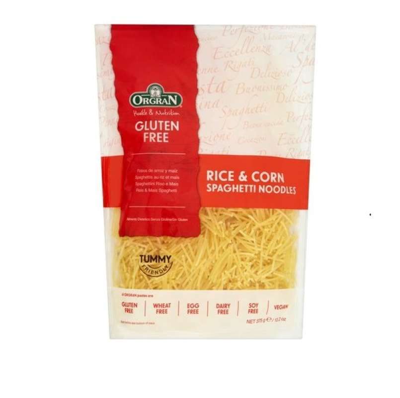 Jual Orgran Gluten Free Pasta Rice & Corn Spaghetti Noodles 375gr di