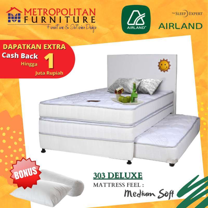 √ Kasur Springbed 3in1 Airland 303 Full Set Spring Bed