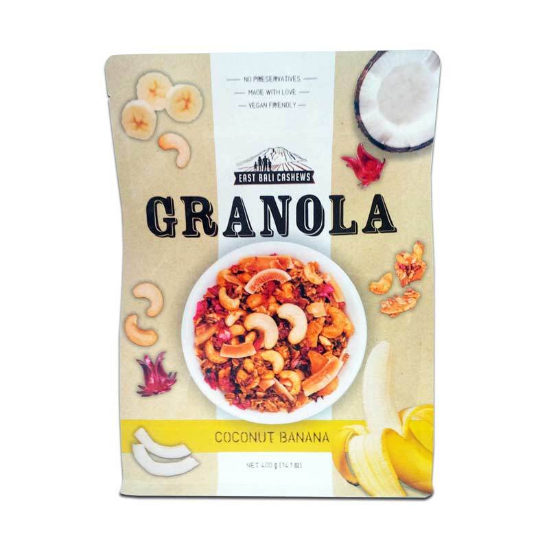 jual daily deals east bali cashews granola coconut banana snack 400 g harga jual daily deals east bali cashews granola coconut banana snack 400 g harga