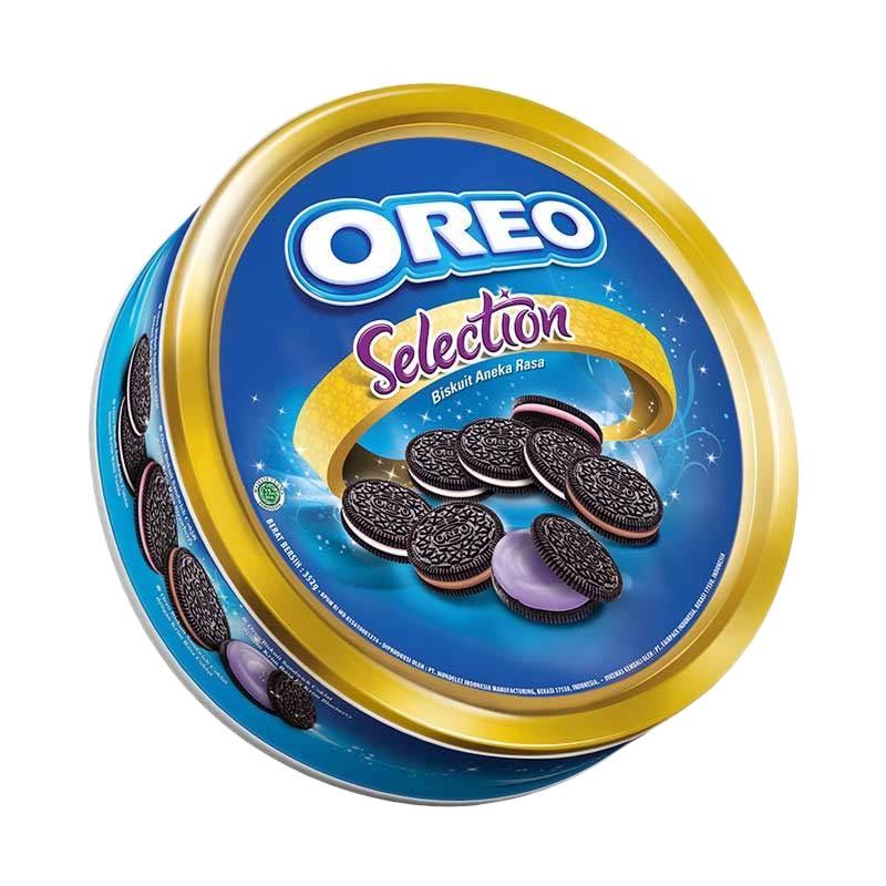 Harga Jual Roti Kaleng Terbaru - Oreo Merk Biskuit Coklat 