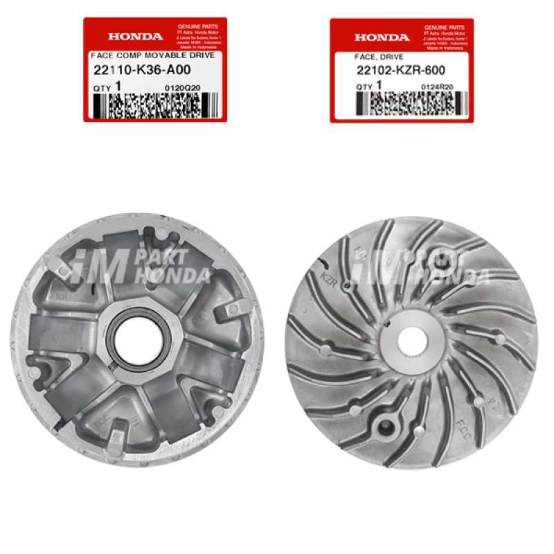 Jual AHM 22102-KZR-600 22110-K36-A00 Rumah Roller & Face Drive    Vario