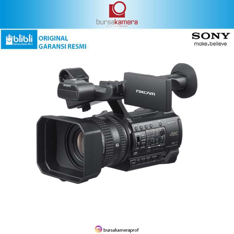 Jual BKP SONY HXR NX200 Handheld Camcorder Black [4K] Sony NX 200