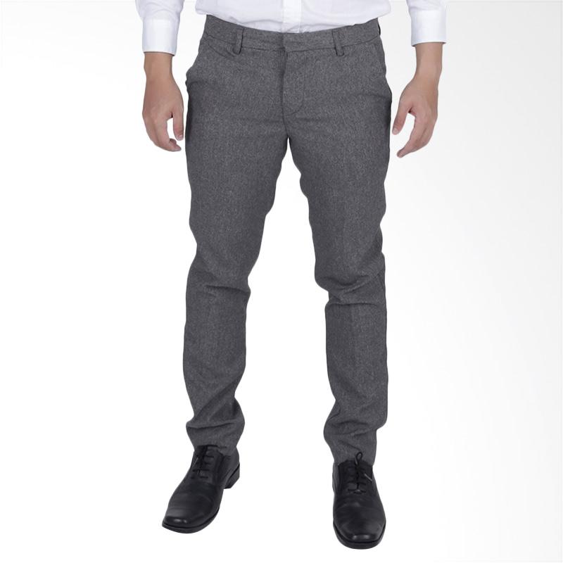 Jual Elfs Shop Slimfit iWooli iCelanai iBahani Formal Pria Abu Jual Elfs Shop Slimfit iWooli iCelanai iBahani Formal Pria Abu