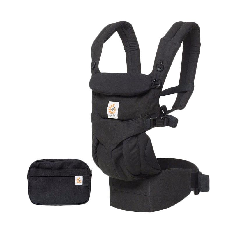 Jual ErgoBaby BCS360BLK Carrier Omni Gendongan - Pure Black di Seller