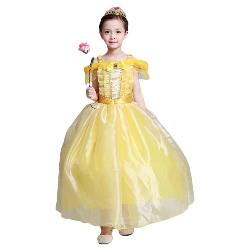 Jual Disney Baju Kostum Princess Belle Beauty and The
