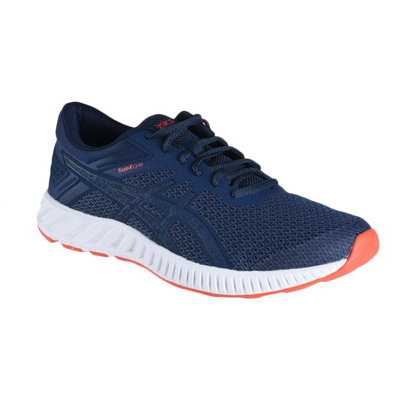 jual asics fuzex lyte 2 running shoes navy jual asics fuzex lyte 2 running shoes navy