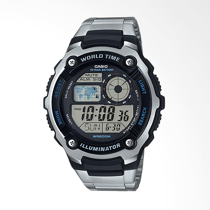 Jual CASIO Jam Tangan Pria - Silver [AE-2100WD-1AVDF 