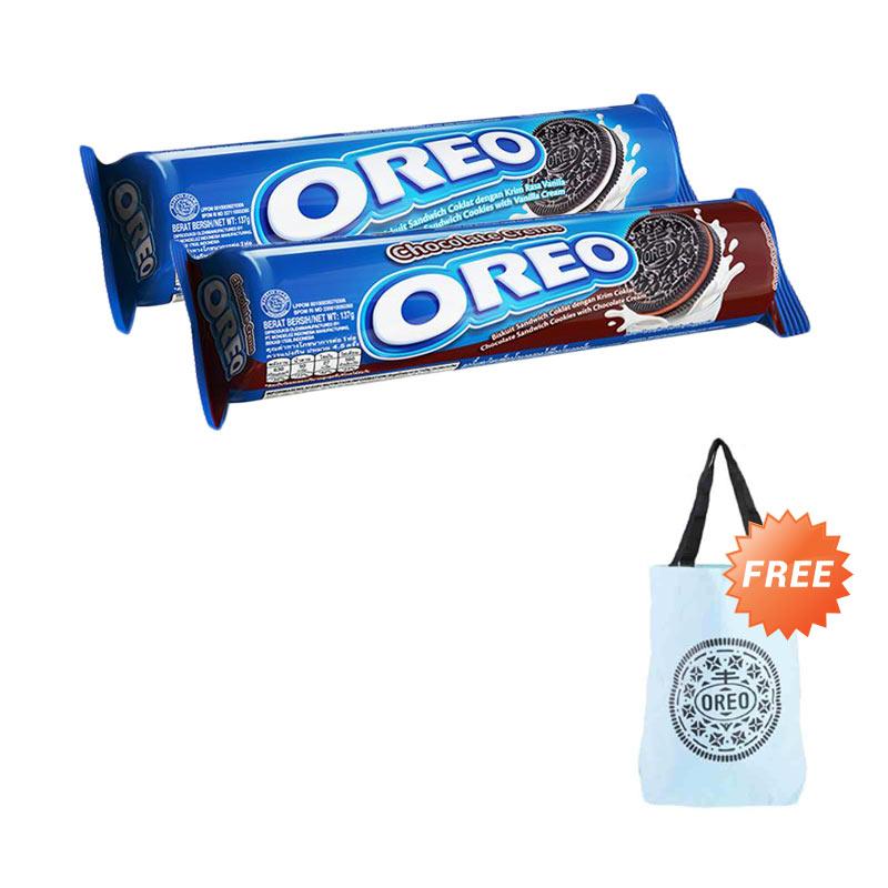 Jual BOGO - Paket Duo Oreo Chocolate and Vanilla [137 g