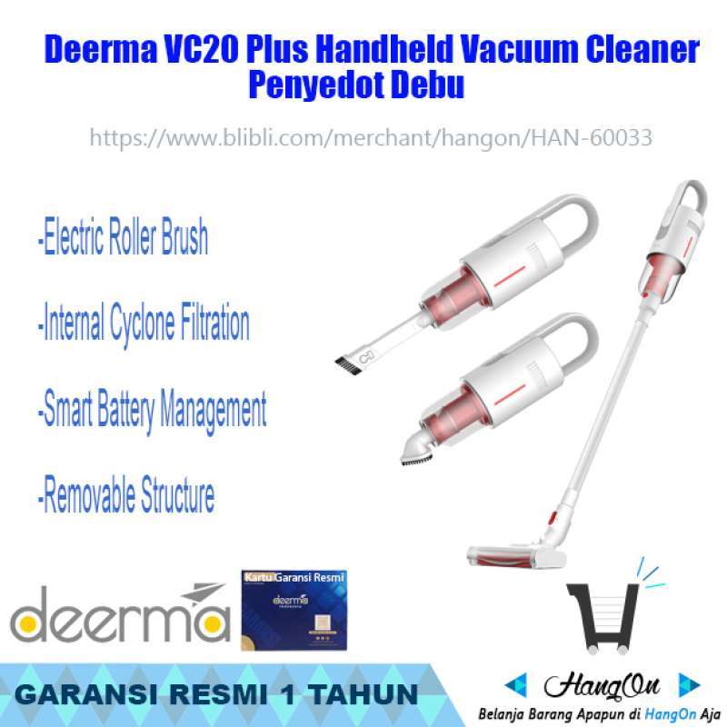 Review Vacuum Cleaner Deerma VC20 Plus / Vc20plus Handheld Spesifikasi