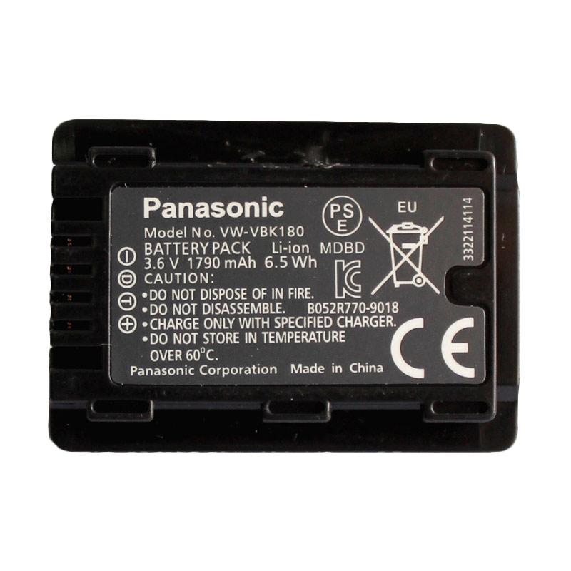 Jual Panasonic VW-VBK180 Baterai Kamera Online - Harga 