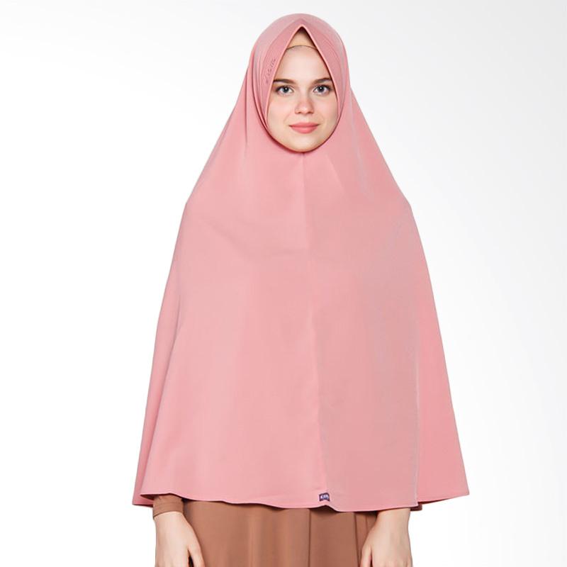 Jual Elzatta Syari Silkya Jilbab Instant - Peach Online 