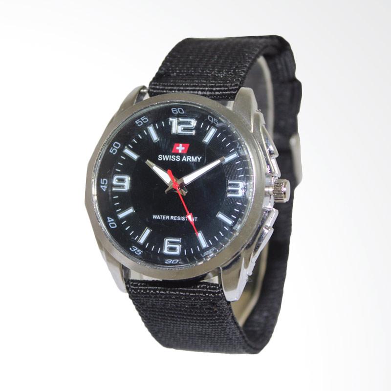 jual swiss army analog jam tangan pria hitam sax 1312 jual swiss army analog jam tangan pria hitam sax 1312