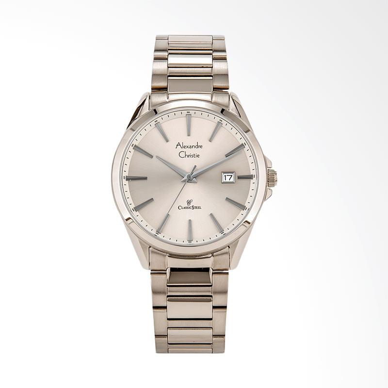 jual alexandre christie classic jam tangan pria silver jual alexandre christie classic jam tangan pria silver