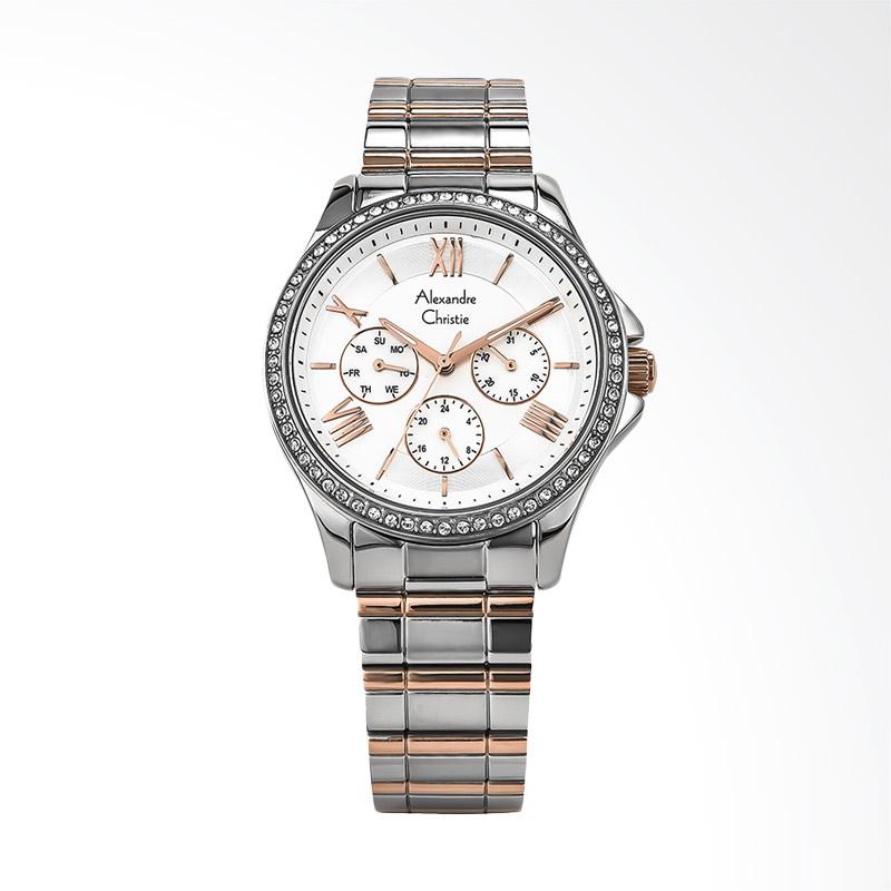 jual alexandre christie stainless steel ac 2647 bf btrsl jam tangan wanita silver gold white jual alexandre christie stainless steel ac 2647 bf btrsl jam tangan wanita silver gold white