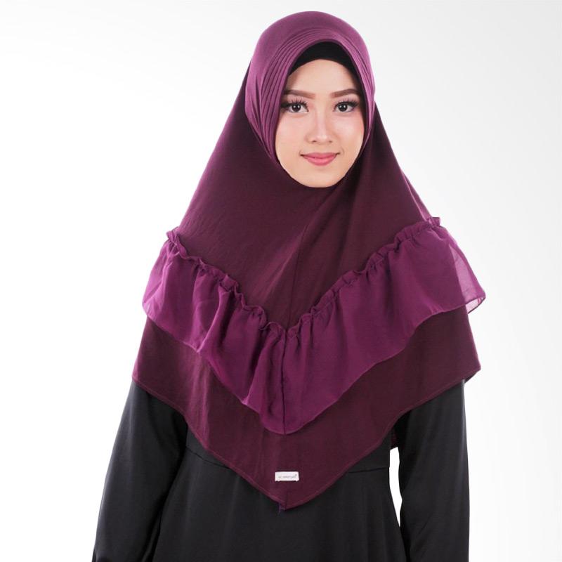 Jual Inara House Aulia Kanisha Jilbab  Instan Ungu  Tua  