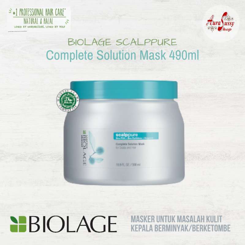 Promo Matrix Biolage Scalppure Complete Solution Hair Mask [500 mL] Diskon 23 di Seller Kusuma