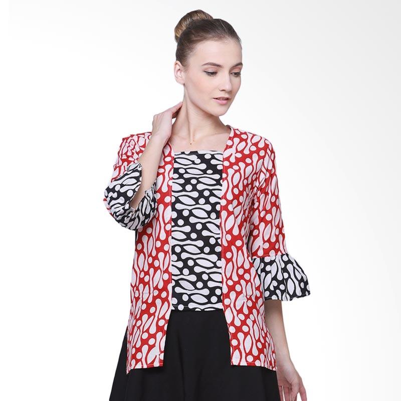 Lestari Blouse jual batikbyshee b02 lestari blouse wanita merah Lestari Blouse jual batikbyshee b02 lestari blouse wanita merah