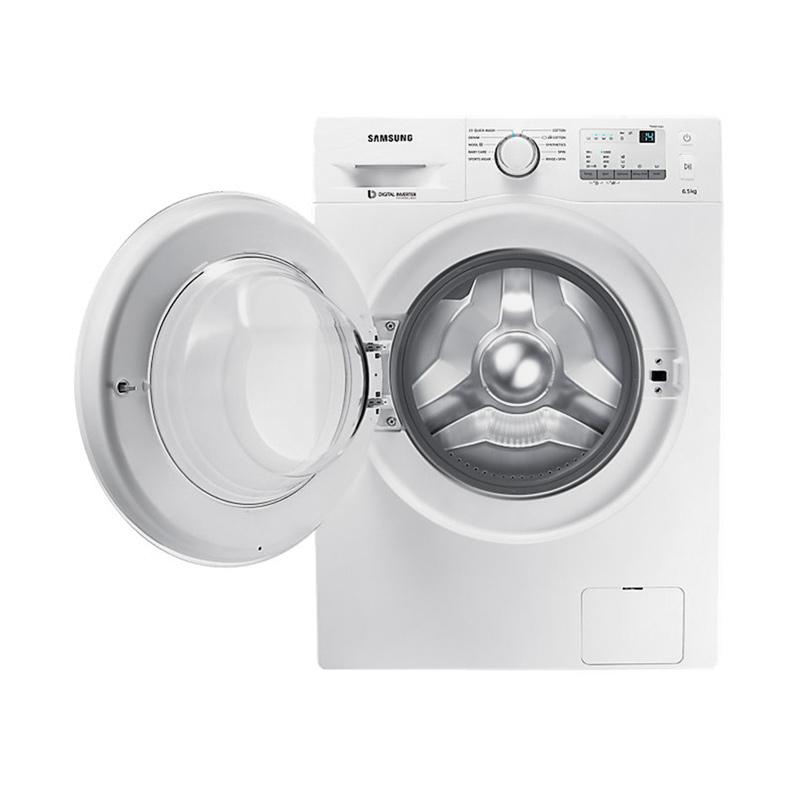 Jual Samsung Ww65j3033lw/se Front Loading Washing Machine With Diamond ...