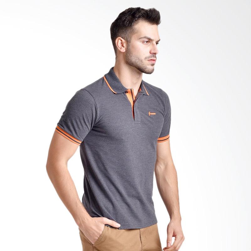 Jual Hammer  Polo  shirt Atasan Pria Grey E1PF411A1 