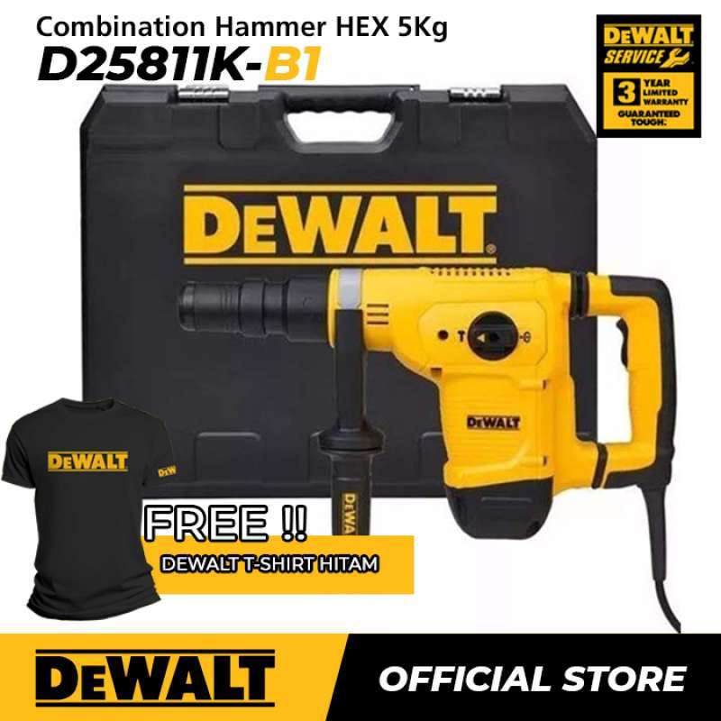 Promo Dewalt D25811K 1050Watt 5Kg Demolition Hammer / Mesin Bobok Beton