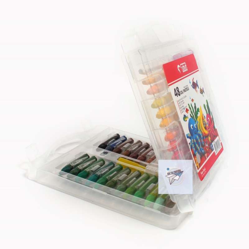Jual JOYKO TITI Krayon 48 Warna Crayon Oil Pastel [ PERSET ] di Seller