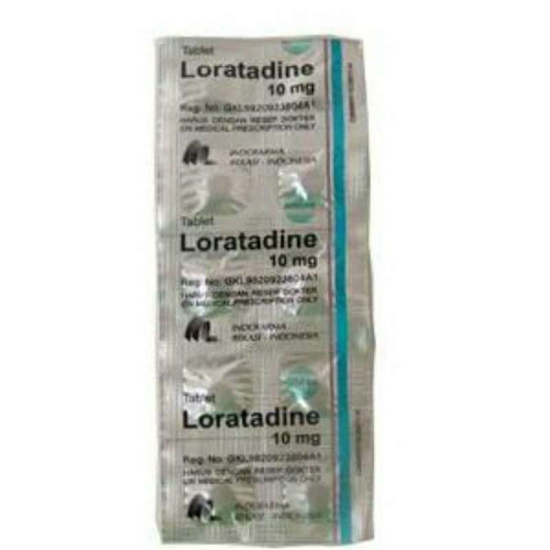 Jual Original loratadine 10mg-lembar di Seller Mallique Farma ...