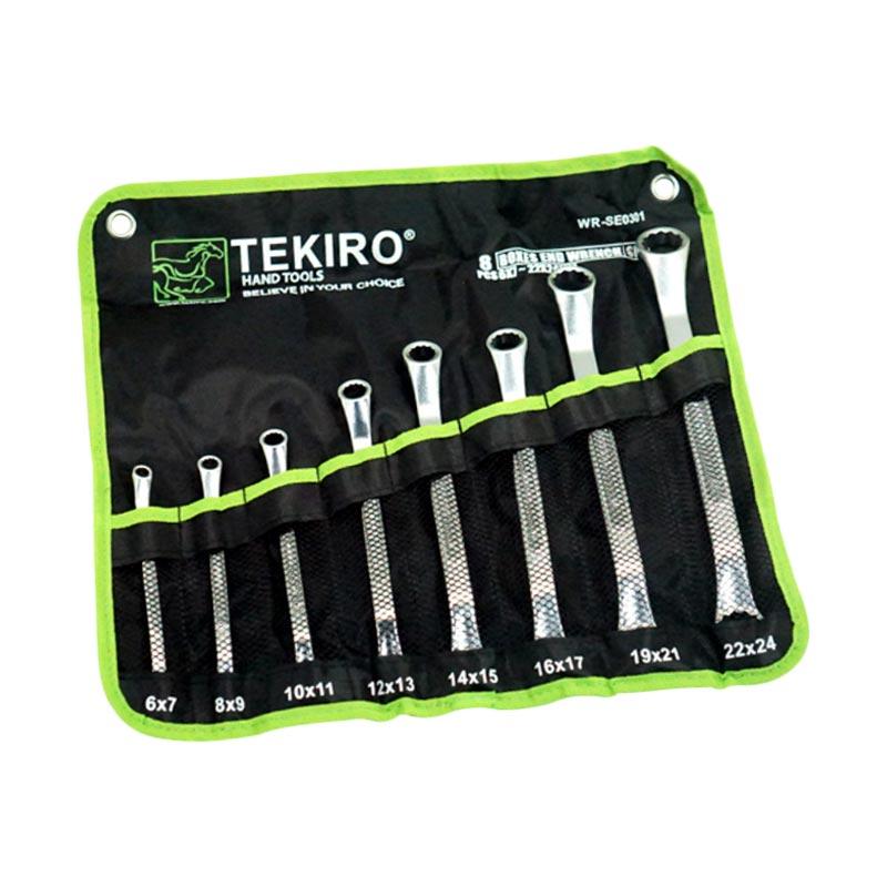 Jual TEKIRO KUNCI RING SET 08 PCS 75 DEGREE /KUNCI RING