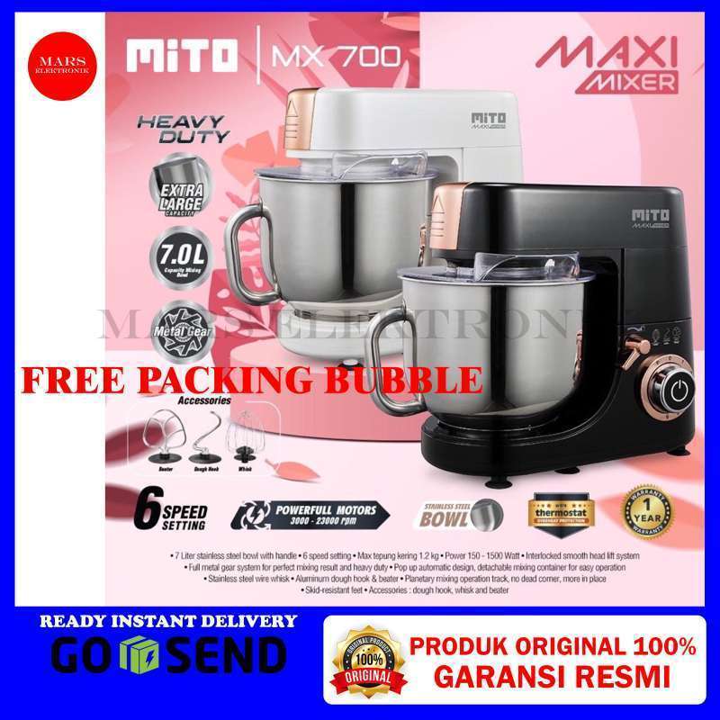 Jual Mixer Mito Maxi Mx700 / 7 Liter / Mx 700 / Mito Maxi Mx 700 Di