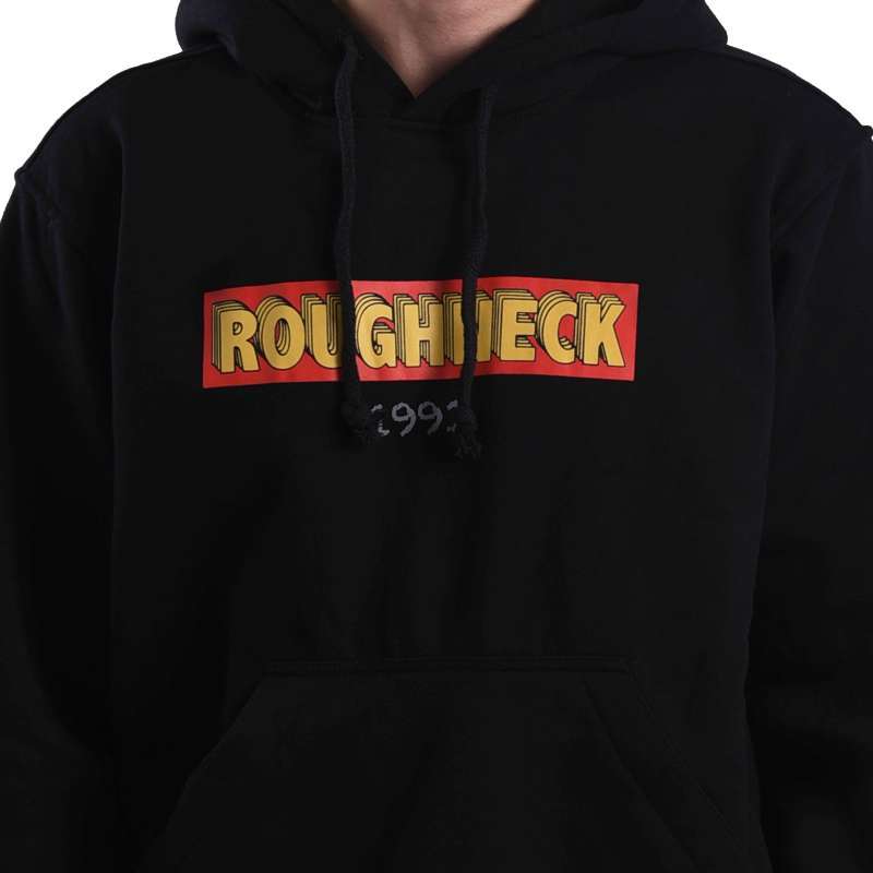 Jual Roughneck H473 Black Gold Problem Hoodie L Black Di Seller