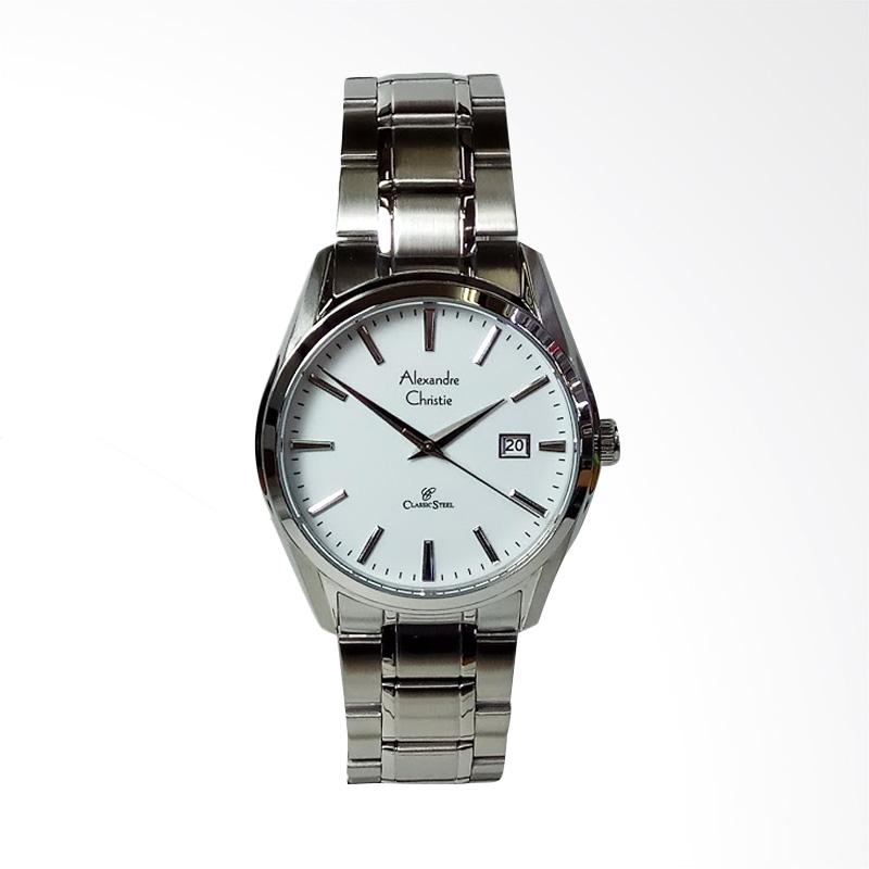 Jual Alexandre Christie Classic Jam Tangan Pr ia - Silver