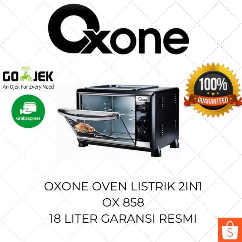 Jual Oxone Oven Listrik 2in1 OX 858 18 Liter / Oven Toaster Mini Kecil