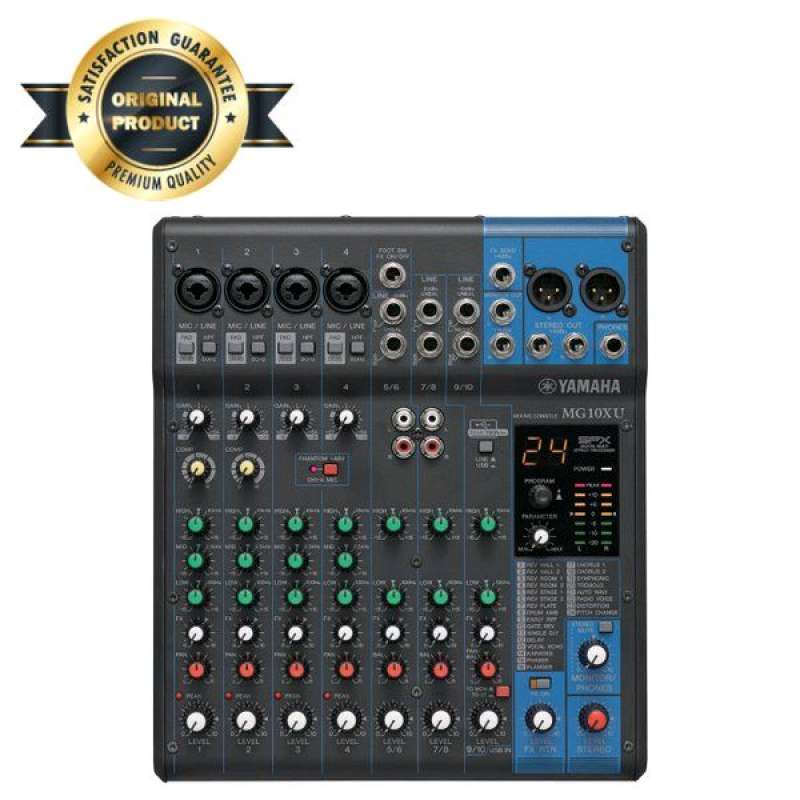 Jual YAMAHA MG10XU ORIGINAL AUDIO MIXER 10 CHANNEL MG 10 XU di Seller