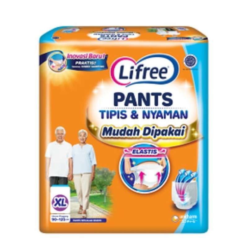 Promo PAMPERS DIAPER LIFREE XL 1 KARTON ISI 48 POPOK CELANA DEWASA