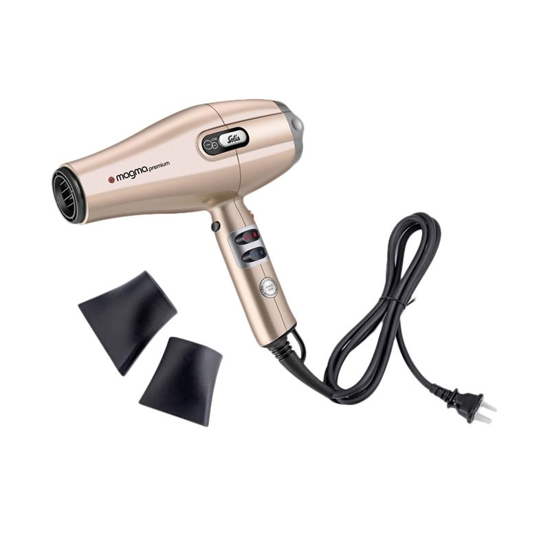 Jual Solis Magna Premium Turbo Hair Dryer - Gold [1200