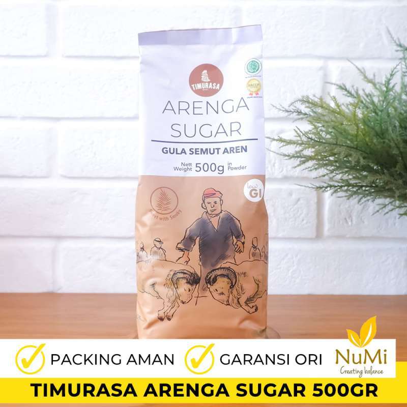 Jual 500G Organic Palm Sugar Gula Semut Aren Organik TIMURASA di