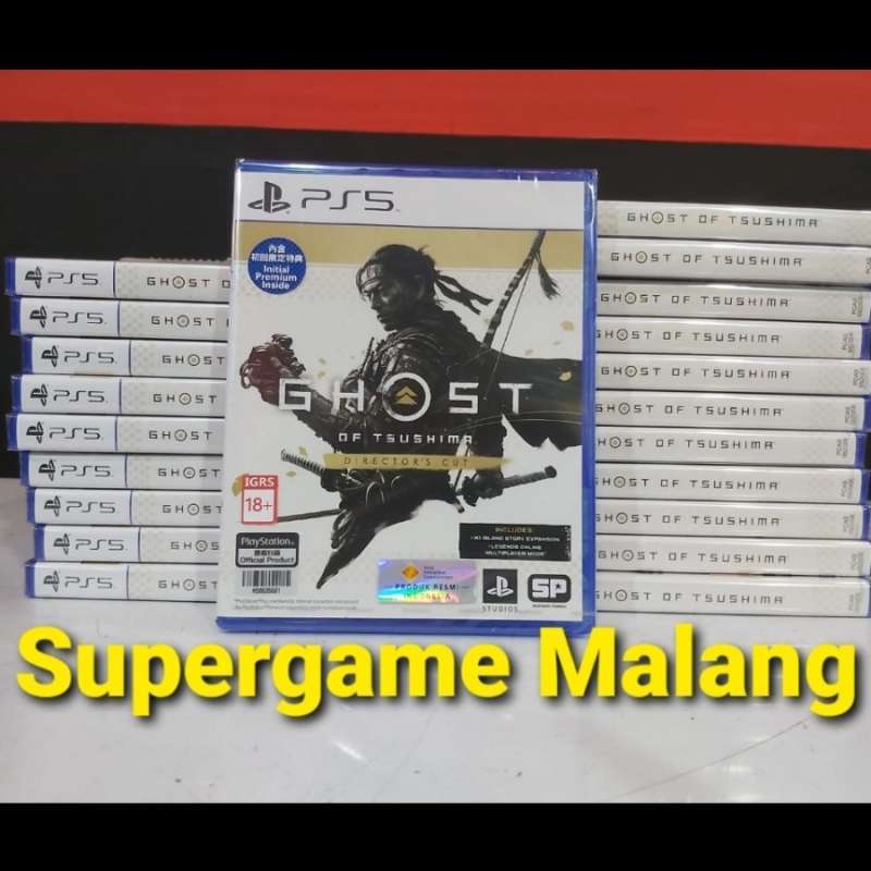 thumbnail image 2 of PS5 Ghost Of Tsushima Director's Cut – Original Box/Case Only – Replacement 2 of 4
