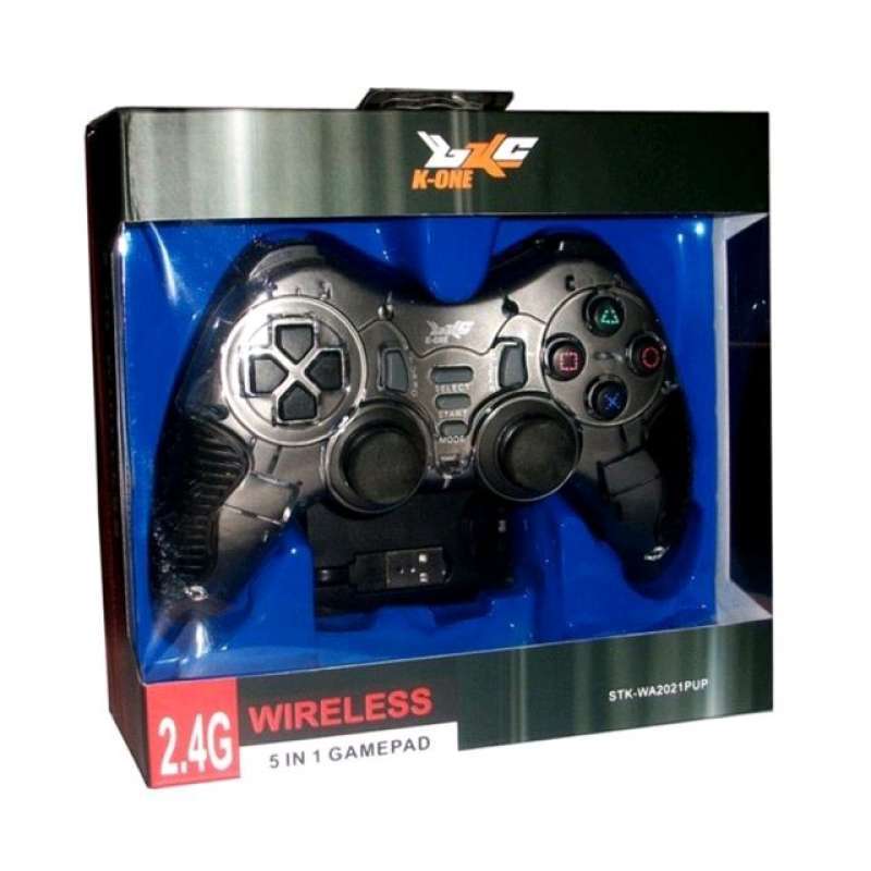 Promo K-One Gamepad Stick Wireless - Grey [Support PS2/PS3/PC] Diskon ...