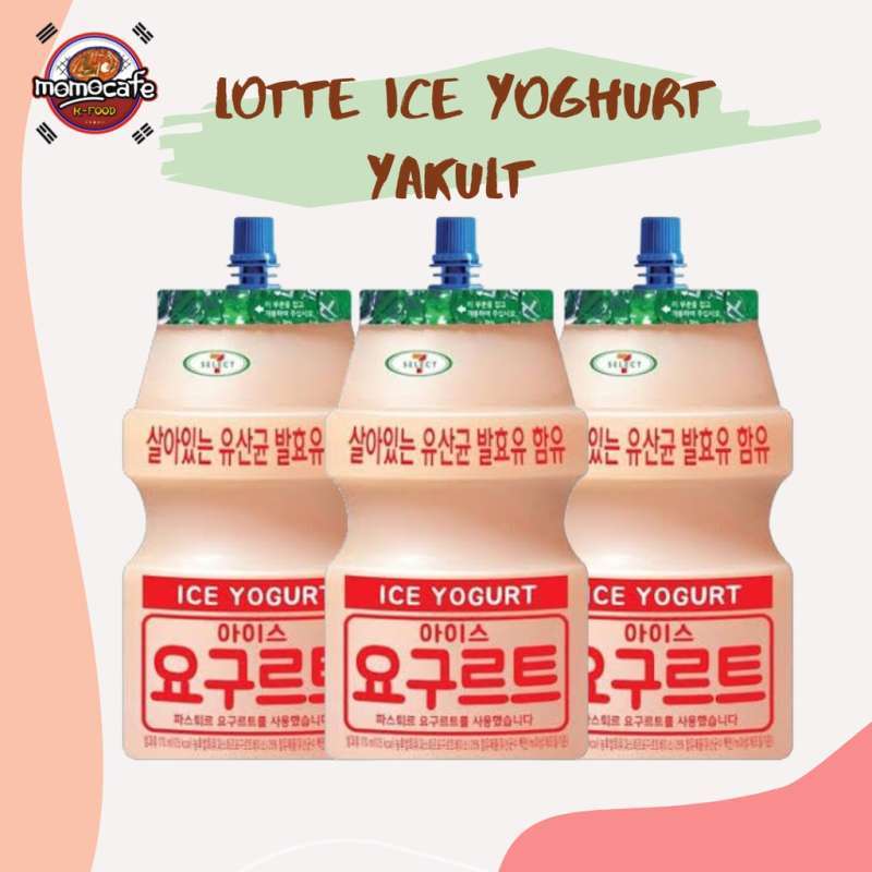 Jual Lotte Ice Yoghurt Yakult 170ml - Korean Ice Rasa Yoghurt Yakult di