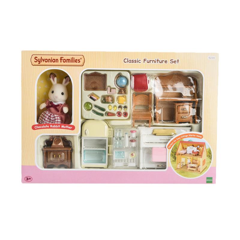 classic furniture set sylvanian families