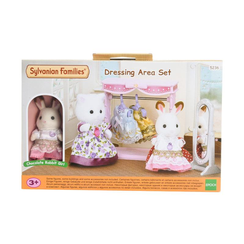 SYLVANIAN FAMILIES - 5236 - The dressing room and figurine Multicolor