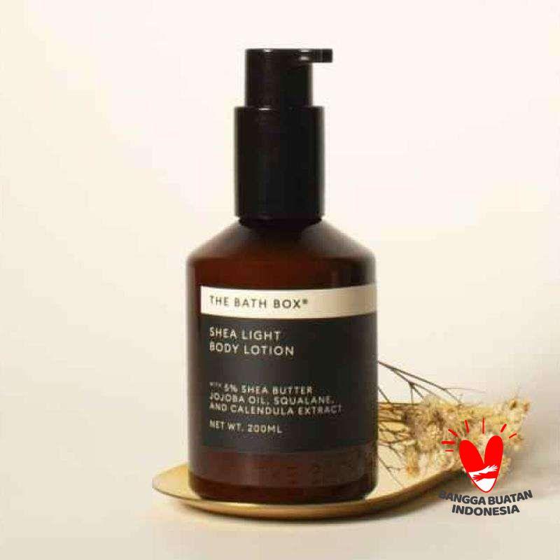 Jual THE BATH BOX Shea Light Body Lotion (kulit kering/kulit bersisik