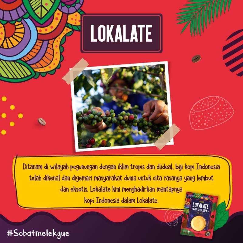 Jual Lokalate Kopi Tape Ketan 10 Sachet di Seller Nutrifood Official