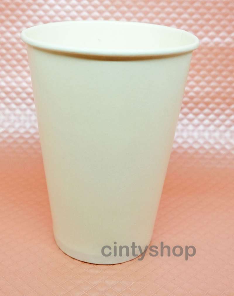 Jual Paper Cup 16 Oz tanpa tutup Isi 50 Pcs di Seller Kumikaze Store ...