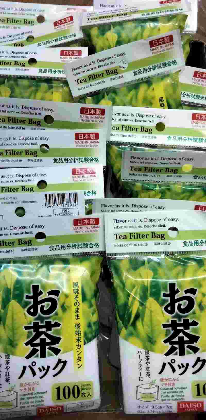 Jual Daiso Tea Filter Bag 100 Pieces di Seller Jaya 01 Wanajaya, Kab