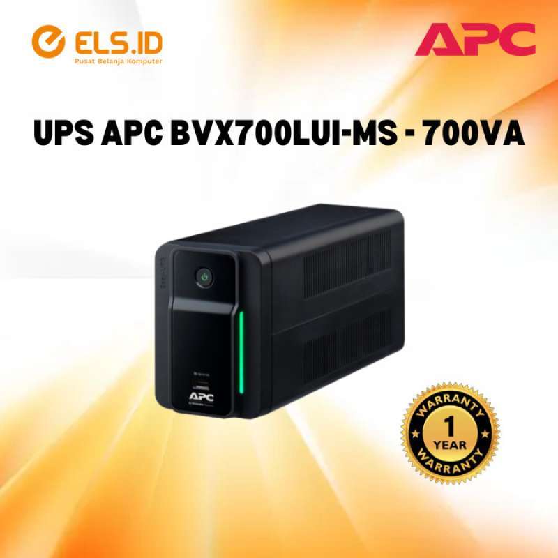Promo UPS APC BVX700LUI-MS - 700VA with AVR Diskon 6% di Seller ELS ...